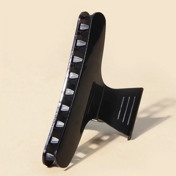 🆕 6Pc Butterfly Clip Perm Highlight Styling,Section, Cutting & Coloring,Black - Picture 2 of 3